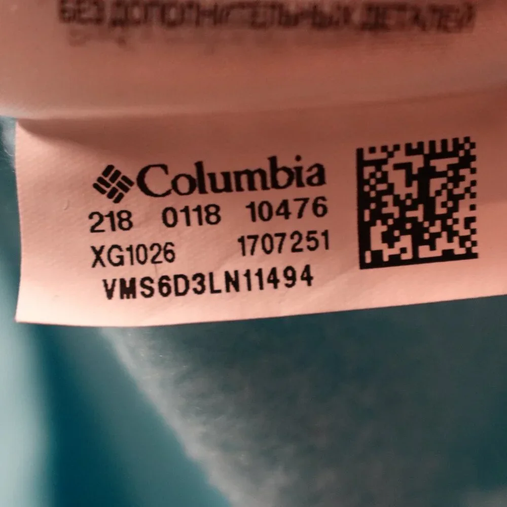 Columbia full zip fleece jacket girl's large baby blue‎